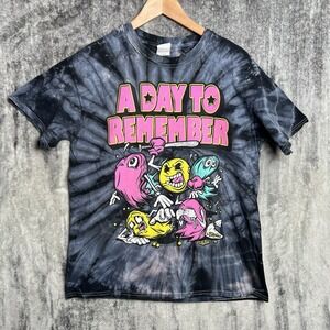 Y2K A Day To Remember Band Tie Dye Colortone ADTR Size L Rare Arcade Emo